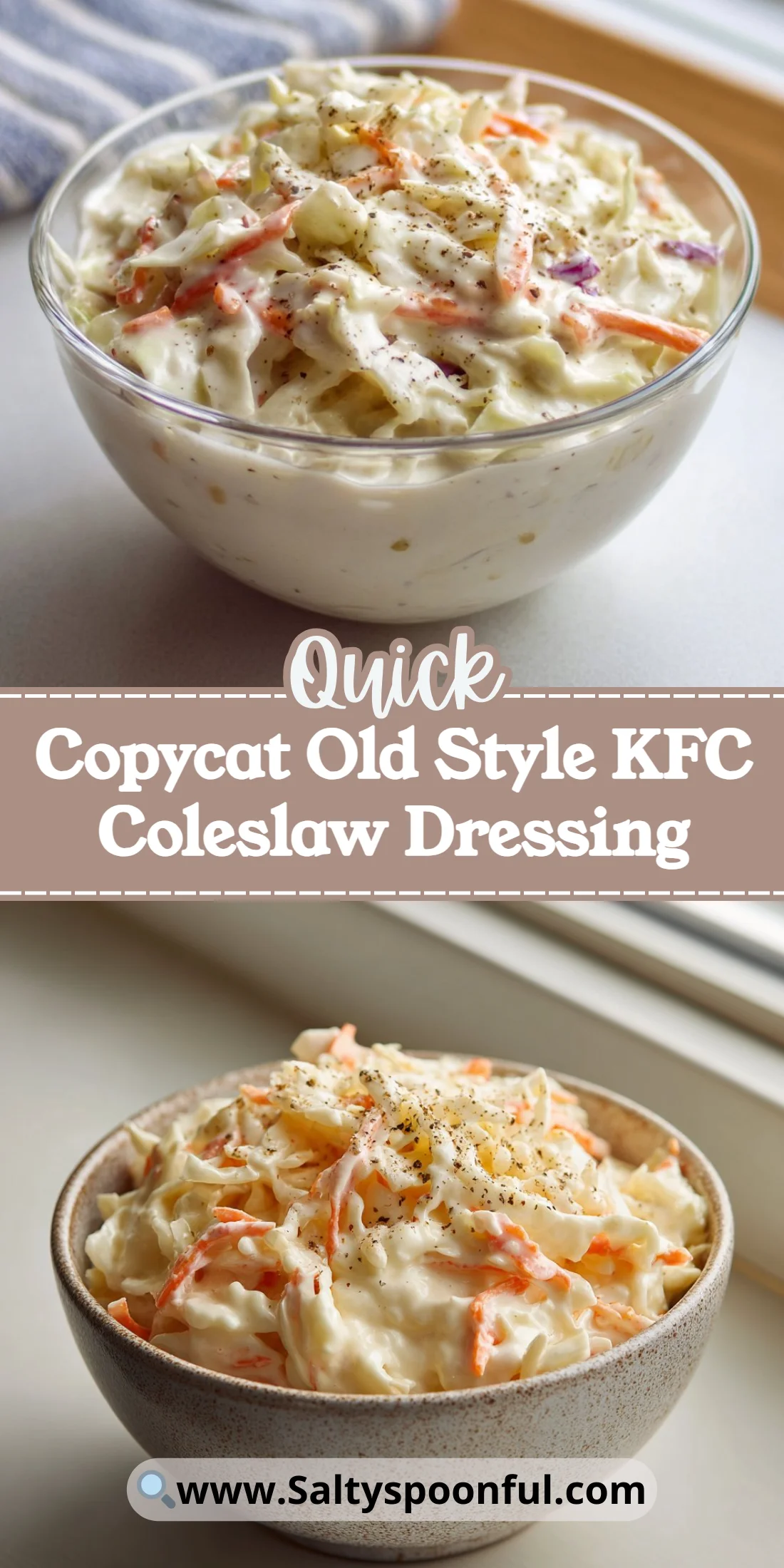 Copycat Old Style KFC Coleslaw Dressing