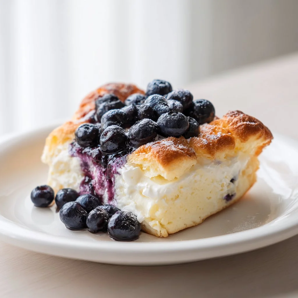 Cottage Cheese Blueberry Cloud Bread