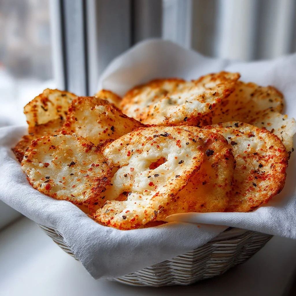 Cottage Cheese Chips