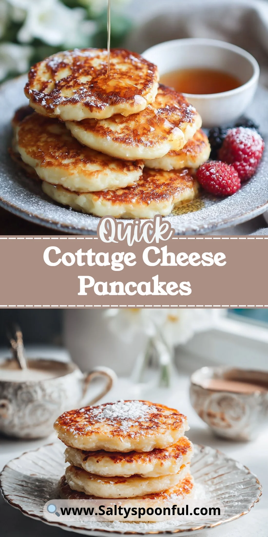 Cottage Cheese Pancakes