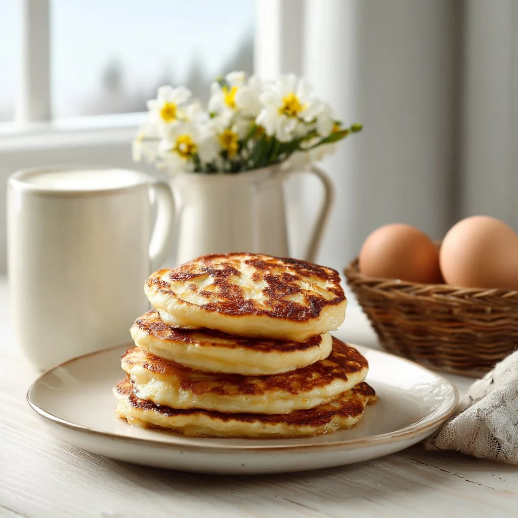 Cottage Cheese Pancakes