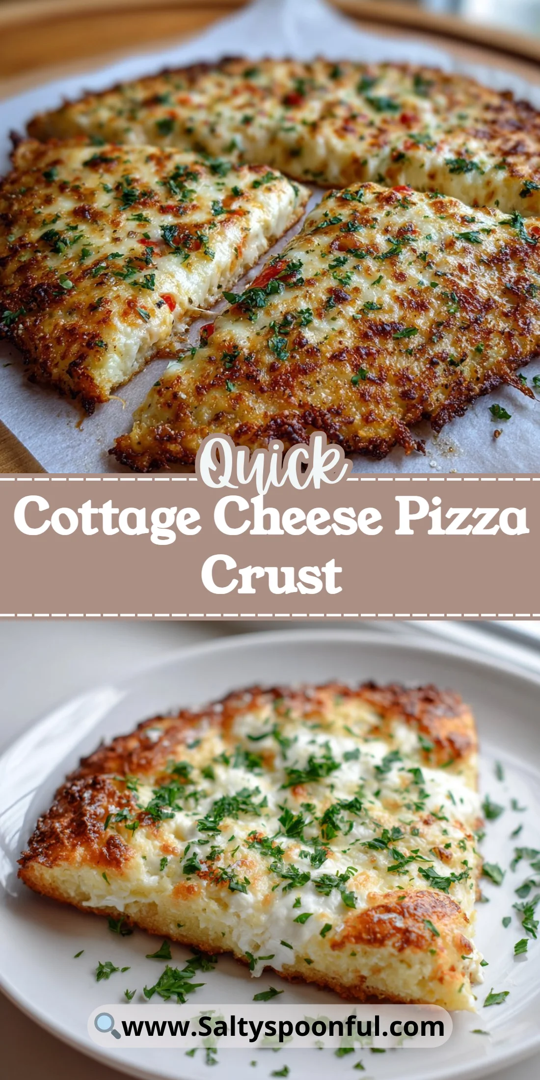 Cottage Cheese Pizza Crust