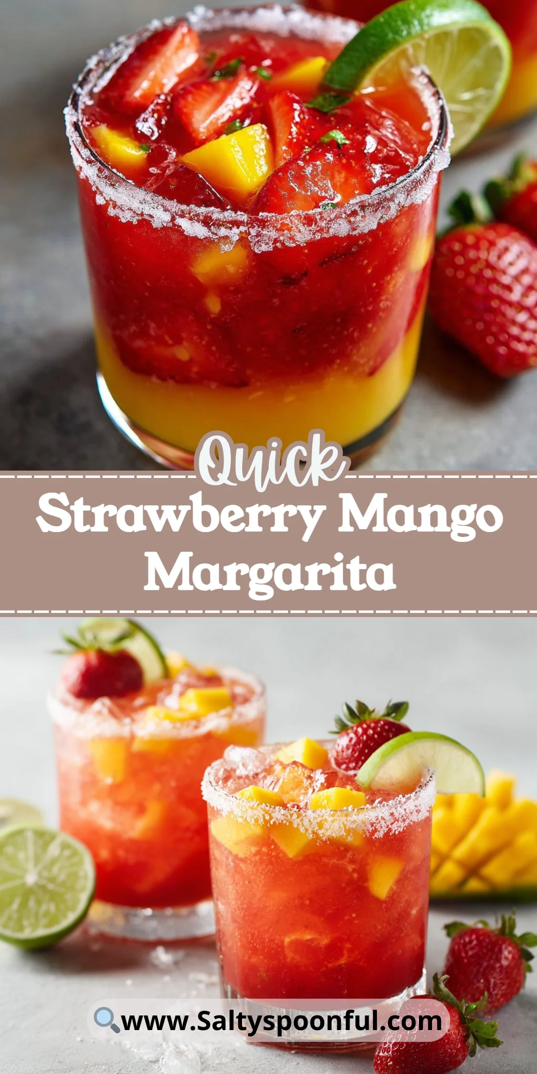 Strawberry Mango Margarita