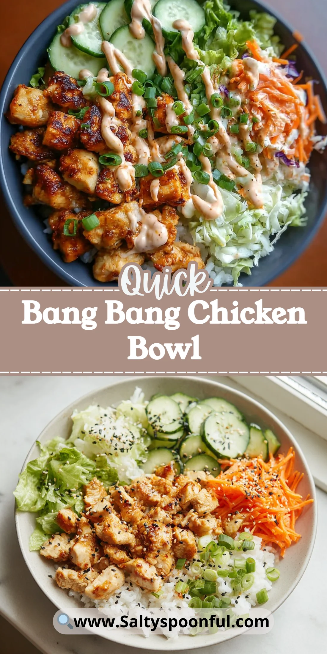 Bang Bang Chicken Bowl