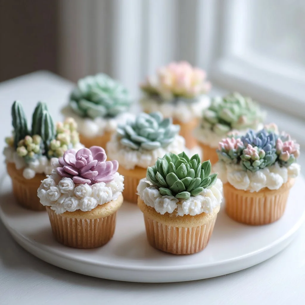 Buttercream Succulent Gardens