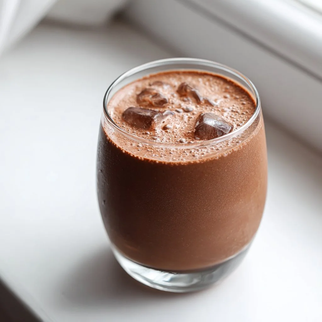 Chocolate Cottage Cheese Smoothie