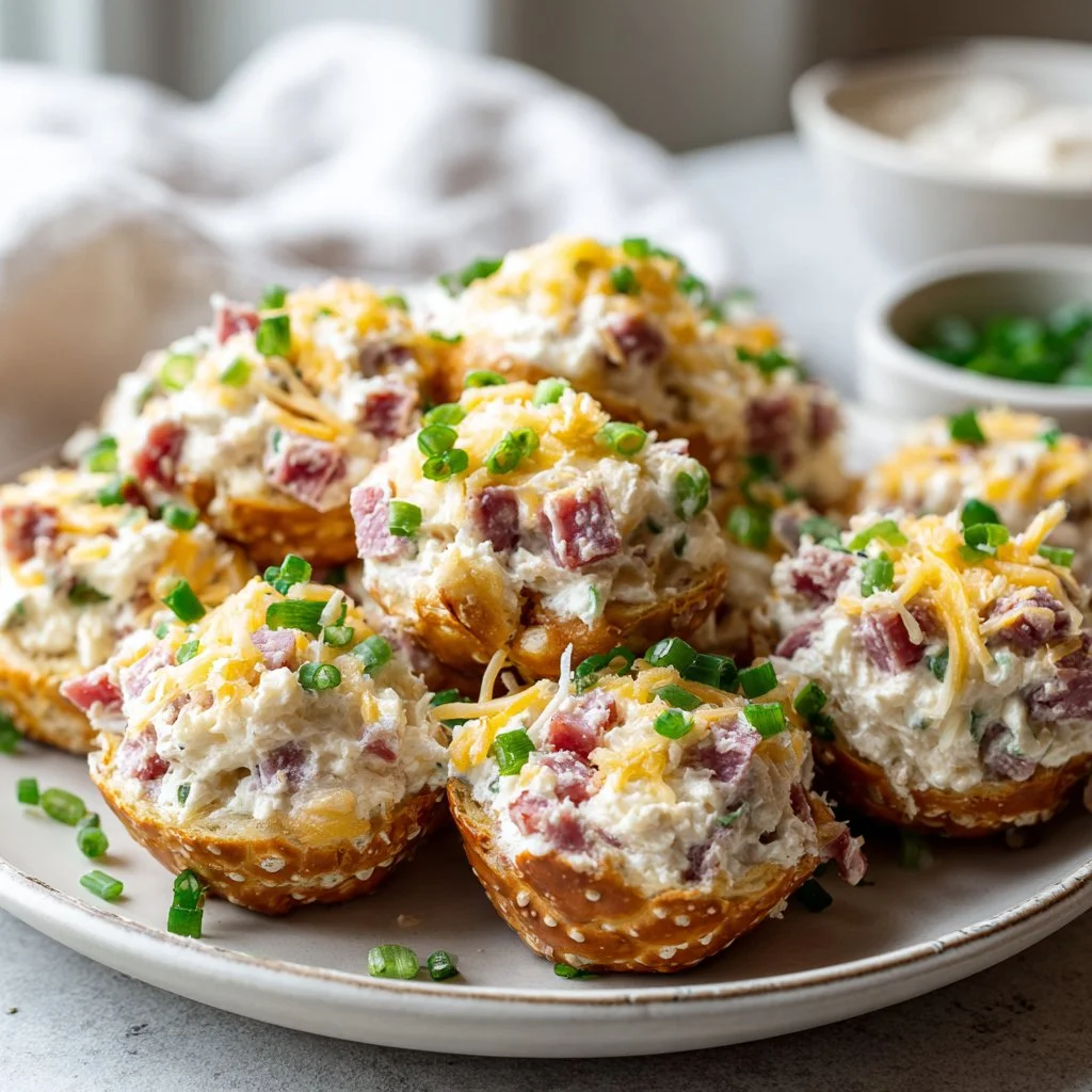 Corned Beef Cream Cheese Bites