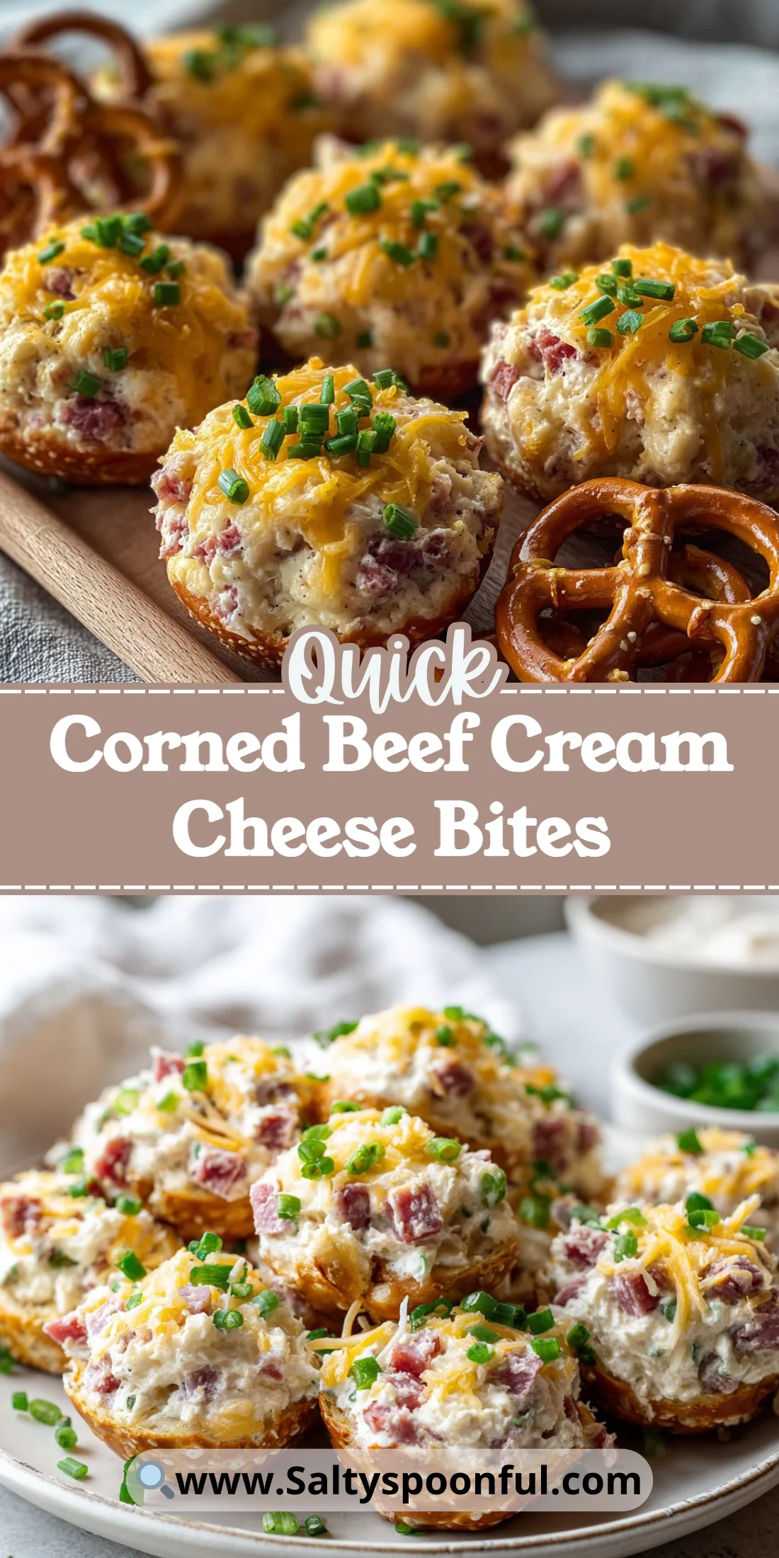 Corned Beef Cream Cheese Bites