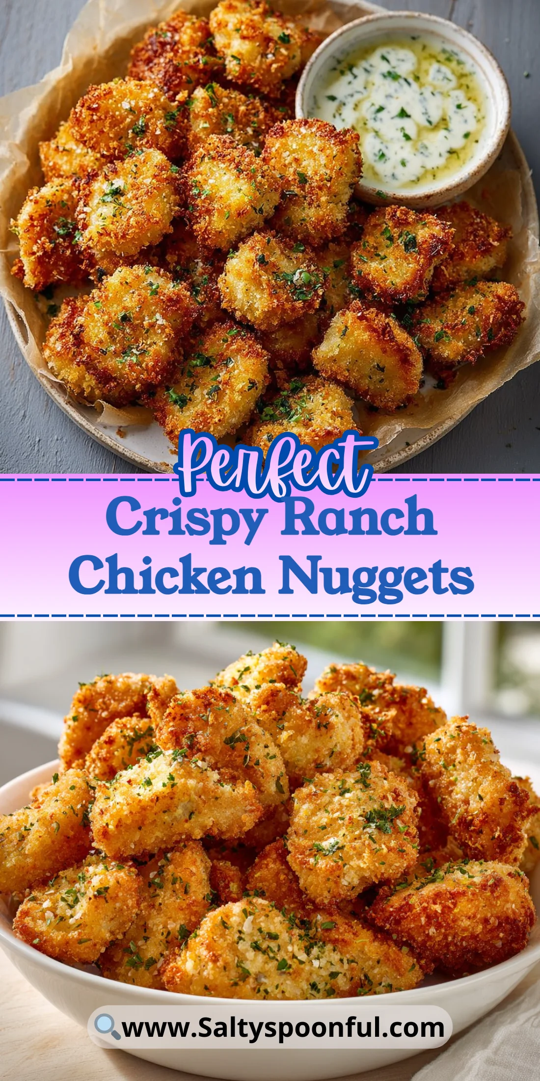 Crispy Ranch Chicken Nuggets