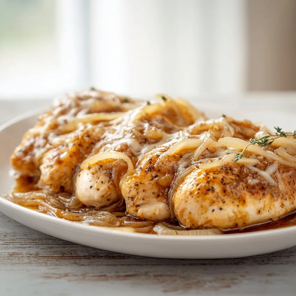 Crock-Pot French Onion Chicken