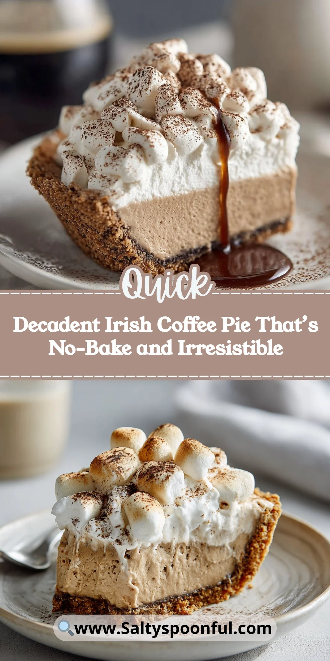 Decadent Irish Coffee Pie That’s No-Bake and Irresistible