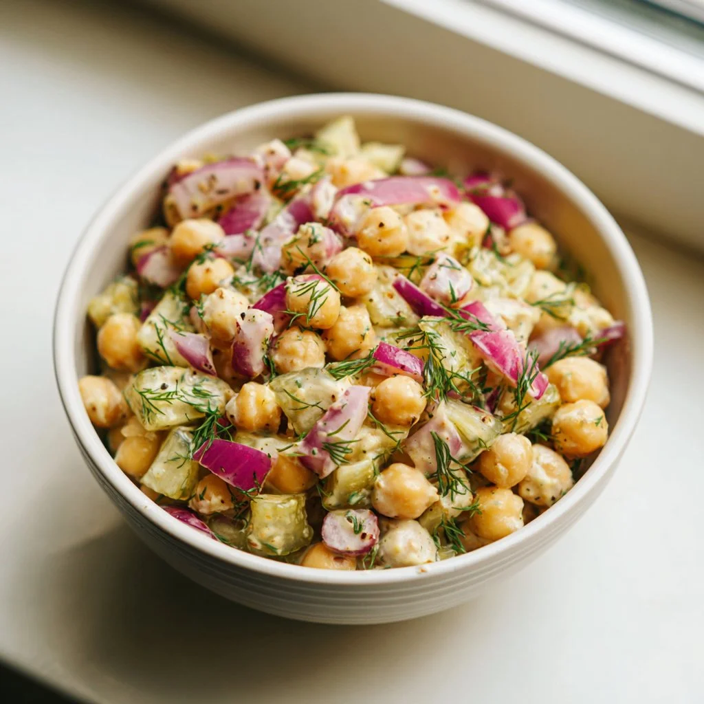 Dill Pickle Chickpea Salad