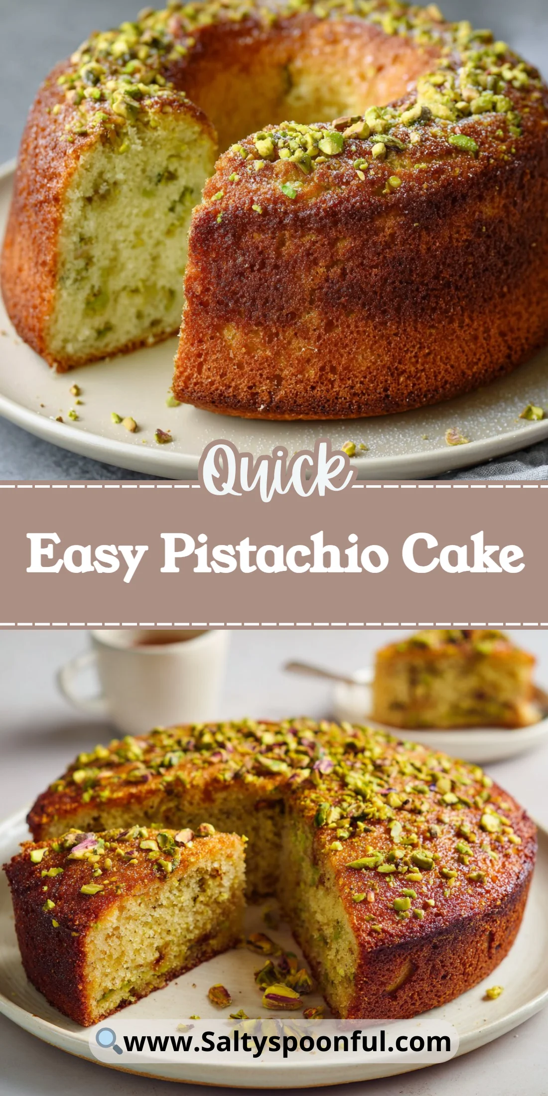 Easy Pistachio Cake