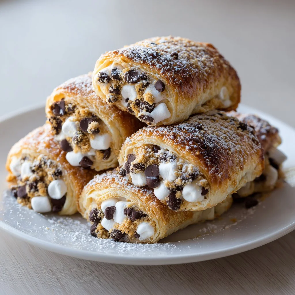 Gooey S'mores Rolls
