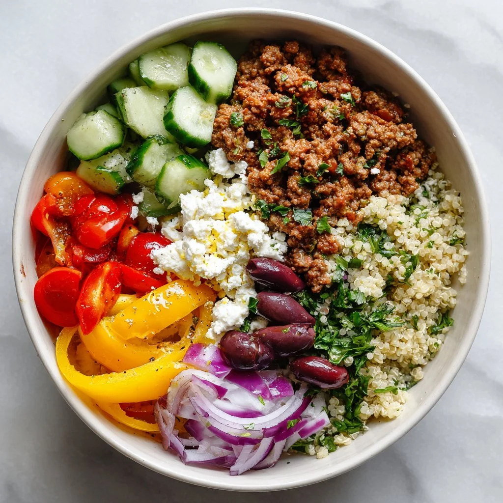 Greek Turkey Power Bowls