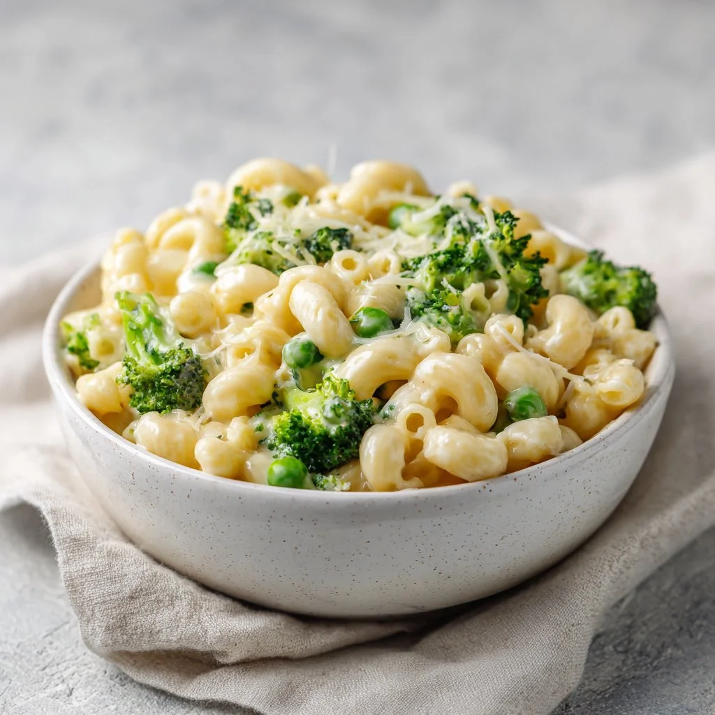 Green Mac and Cheese without Food Coloring