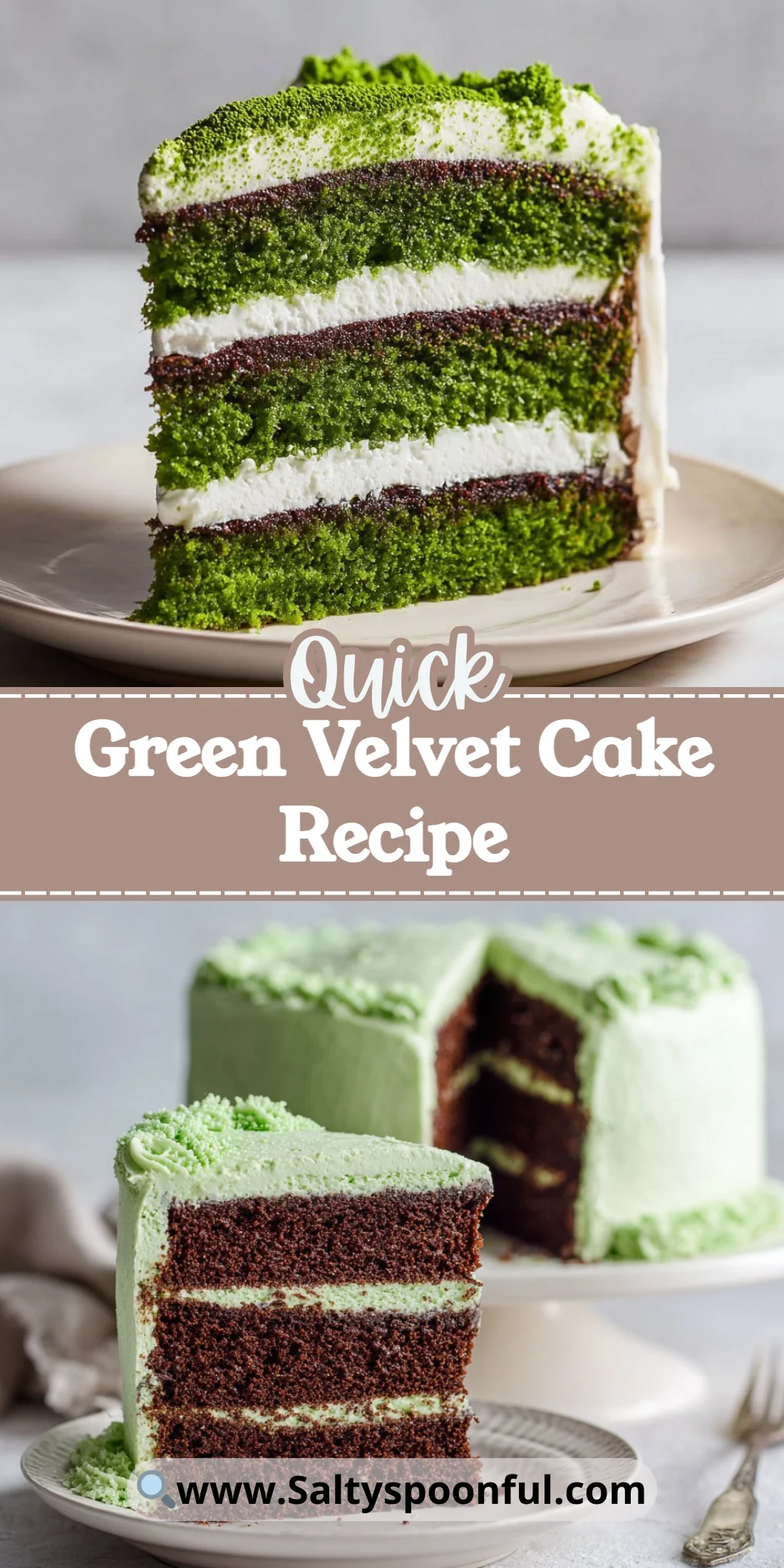 Green Velvet Cake Recipe
