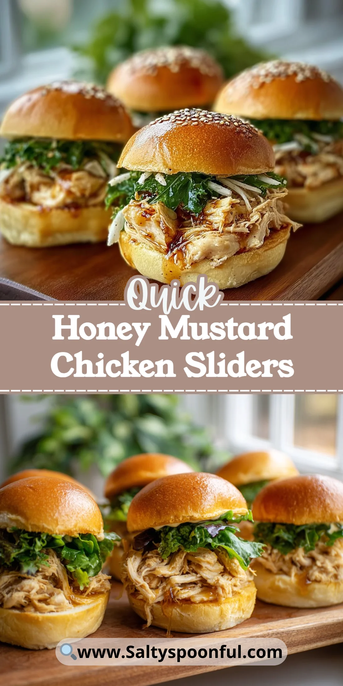 Honey Mustard Chicken Sliders