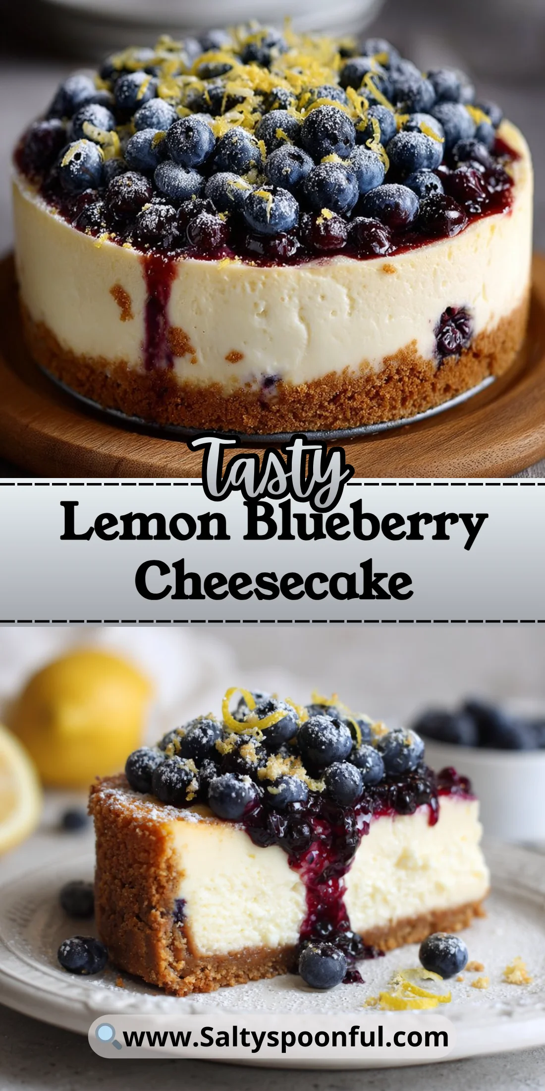Lemon Blueberry Cheesecake