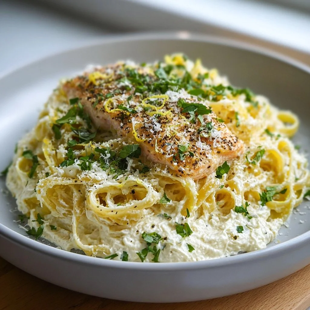 Delicious Lemon Ricotta Pasta with a creamy texture and zesty flavor