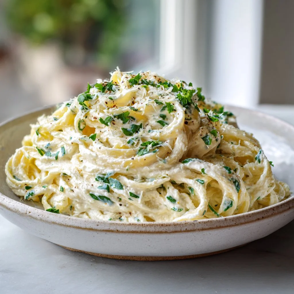 Lemon Ricotta Whipped Pasta