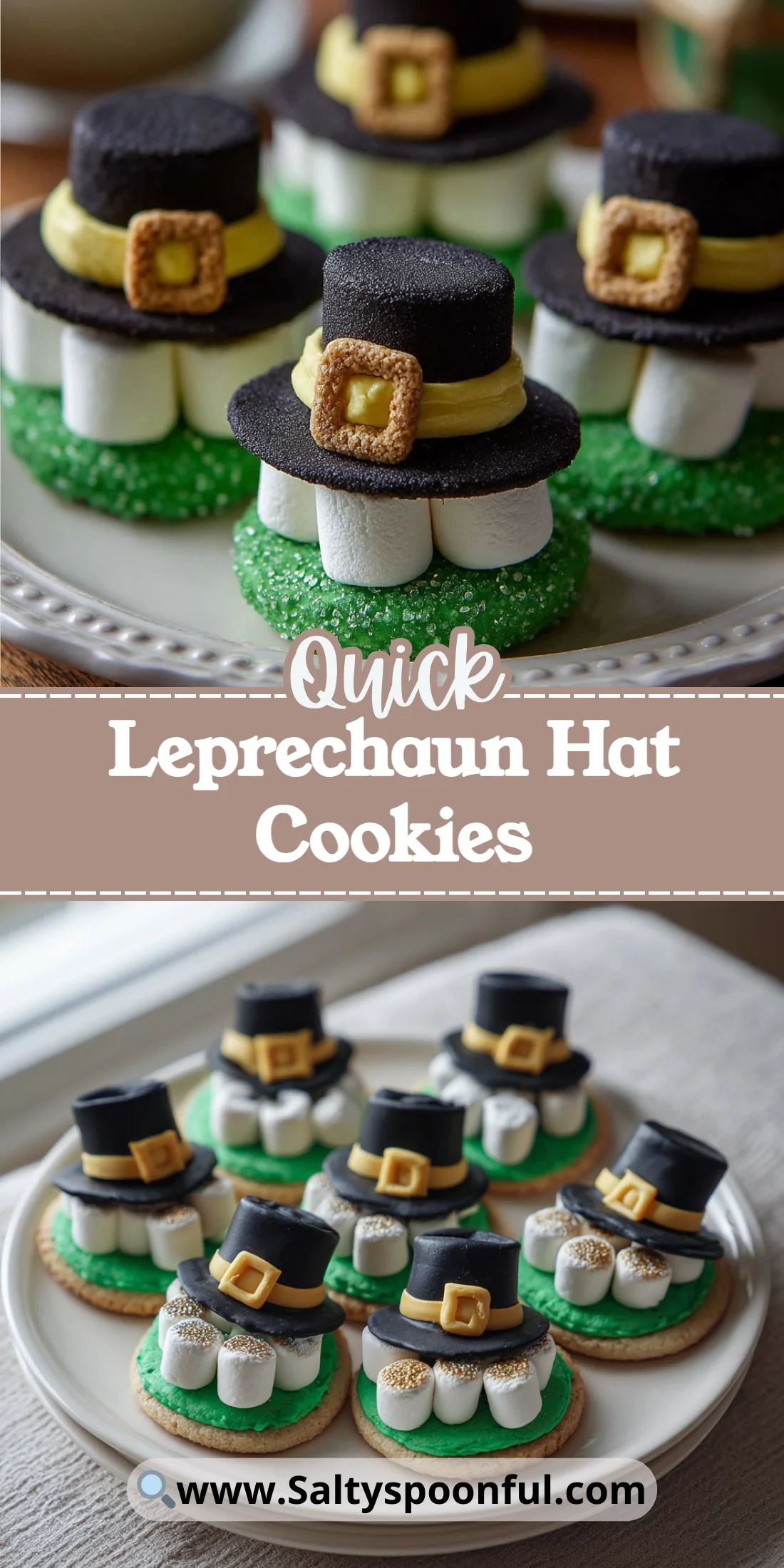 Leprechaun Hat Cookies