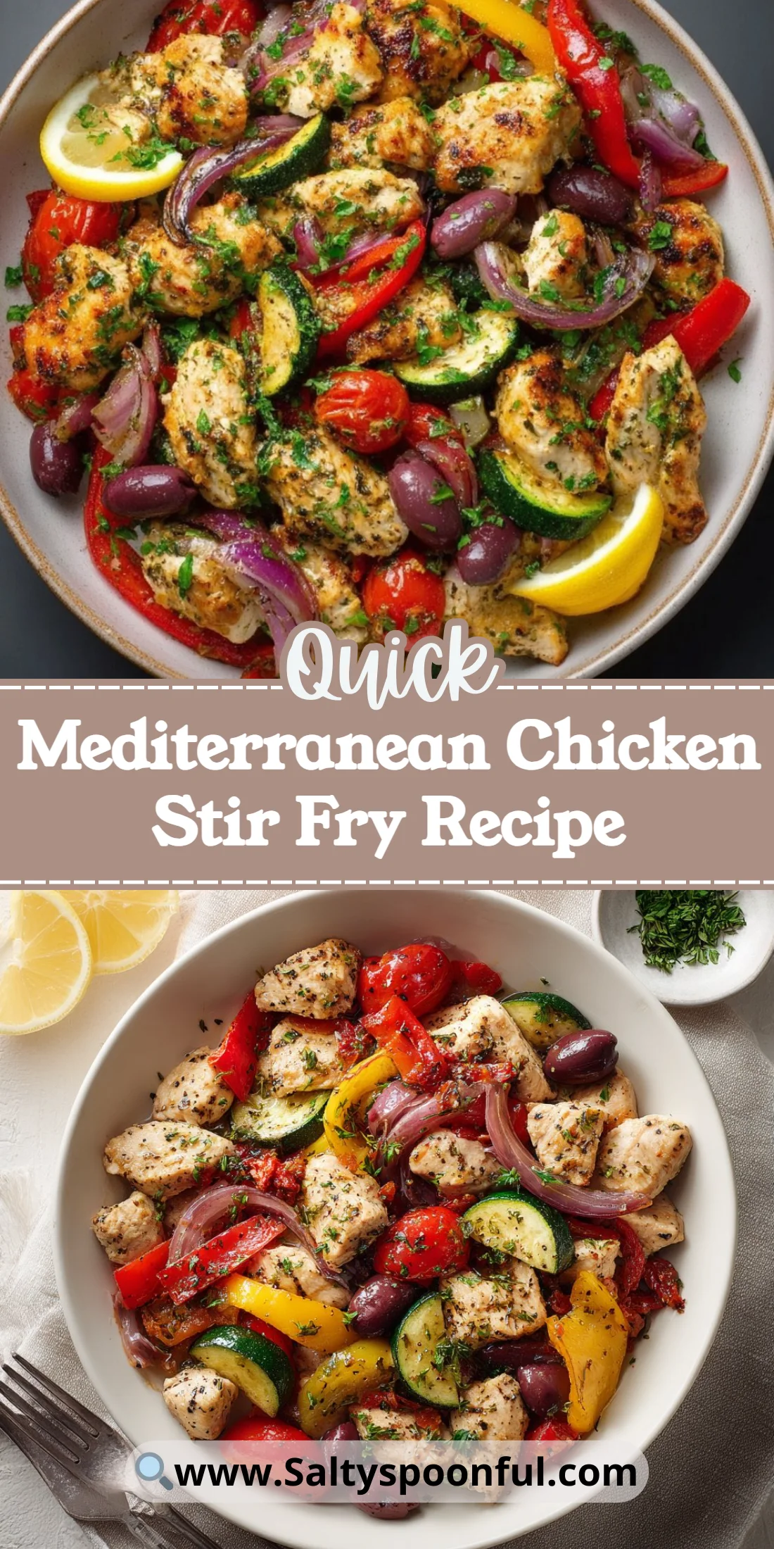 Mediterranean Chicken Stir Fry Recipe