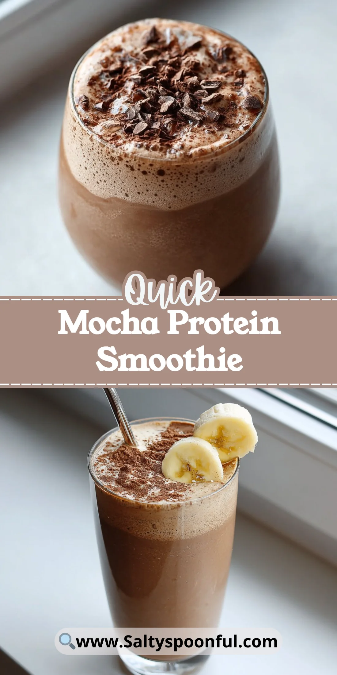 Mocha Protein Smoothie