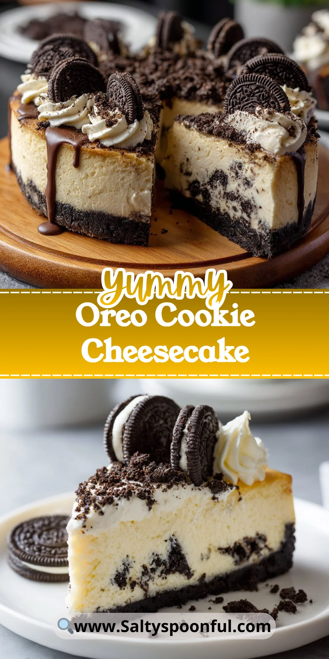 Oreo Cookie Cheesecake