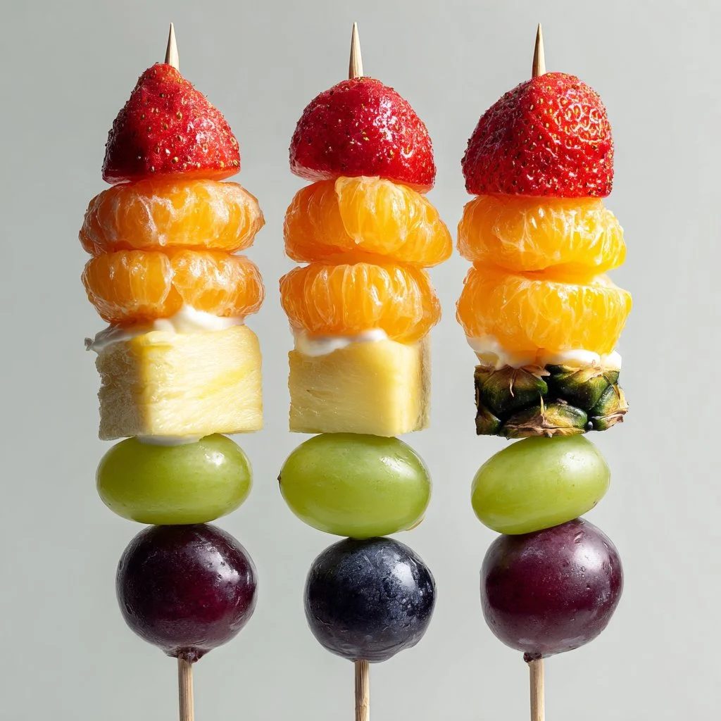 Rainbow Fruit Skewers