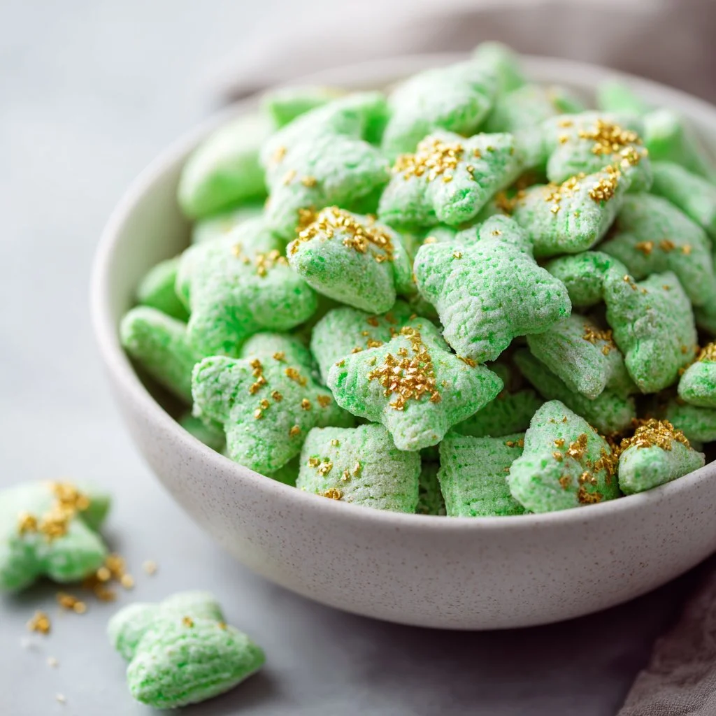 Saint Patrick's Day Puppy Chow Recipe