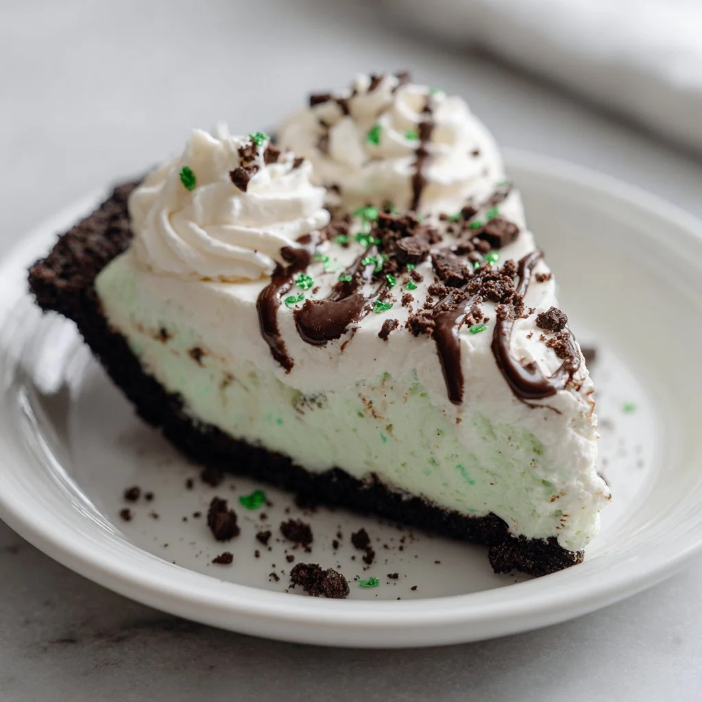 Shamrock Swirl Pie