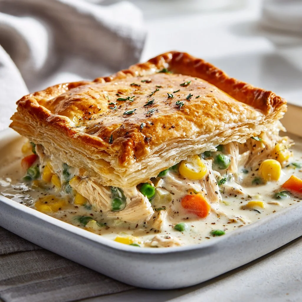 Sheet-Pan Chicken Pot Pie