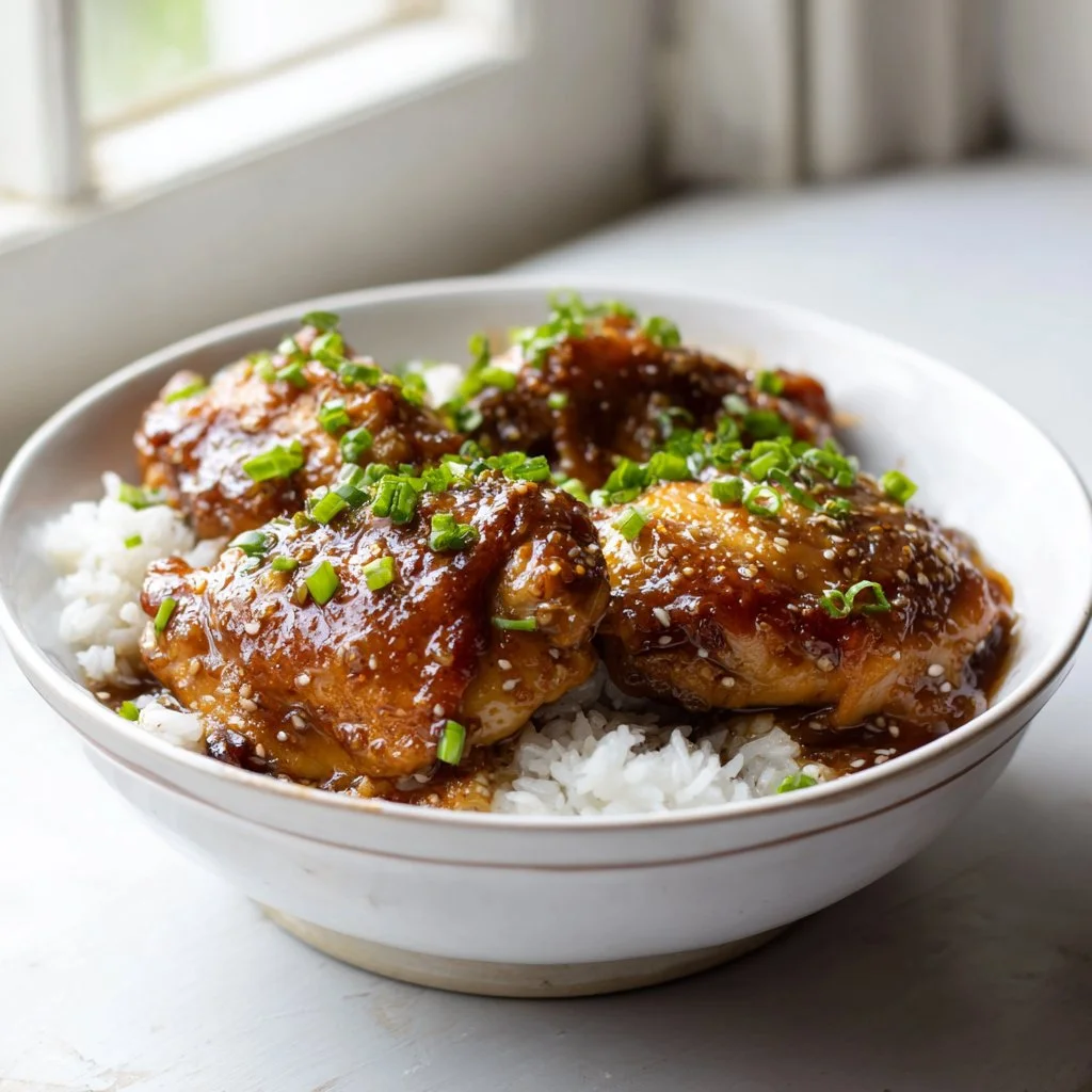 Slow Cooker Honey Garlic Chicken