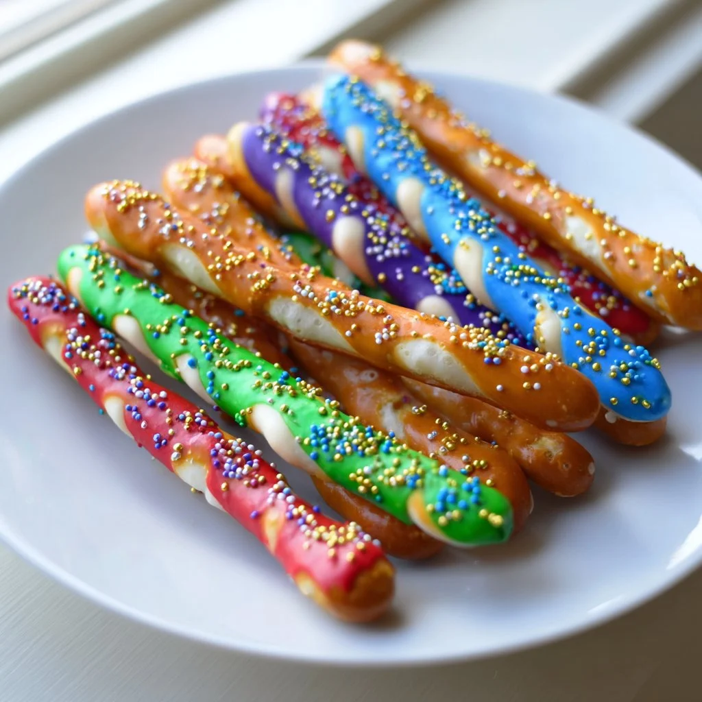 St. Patrick's Day Pretzels