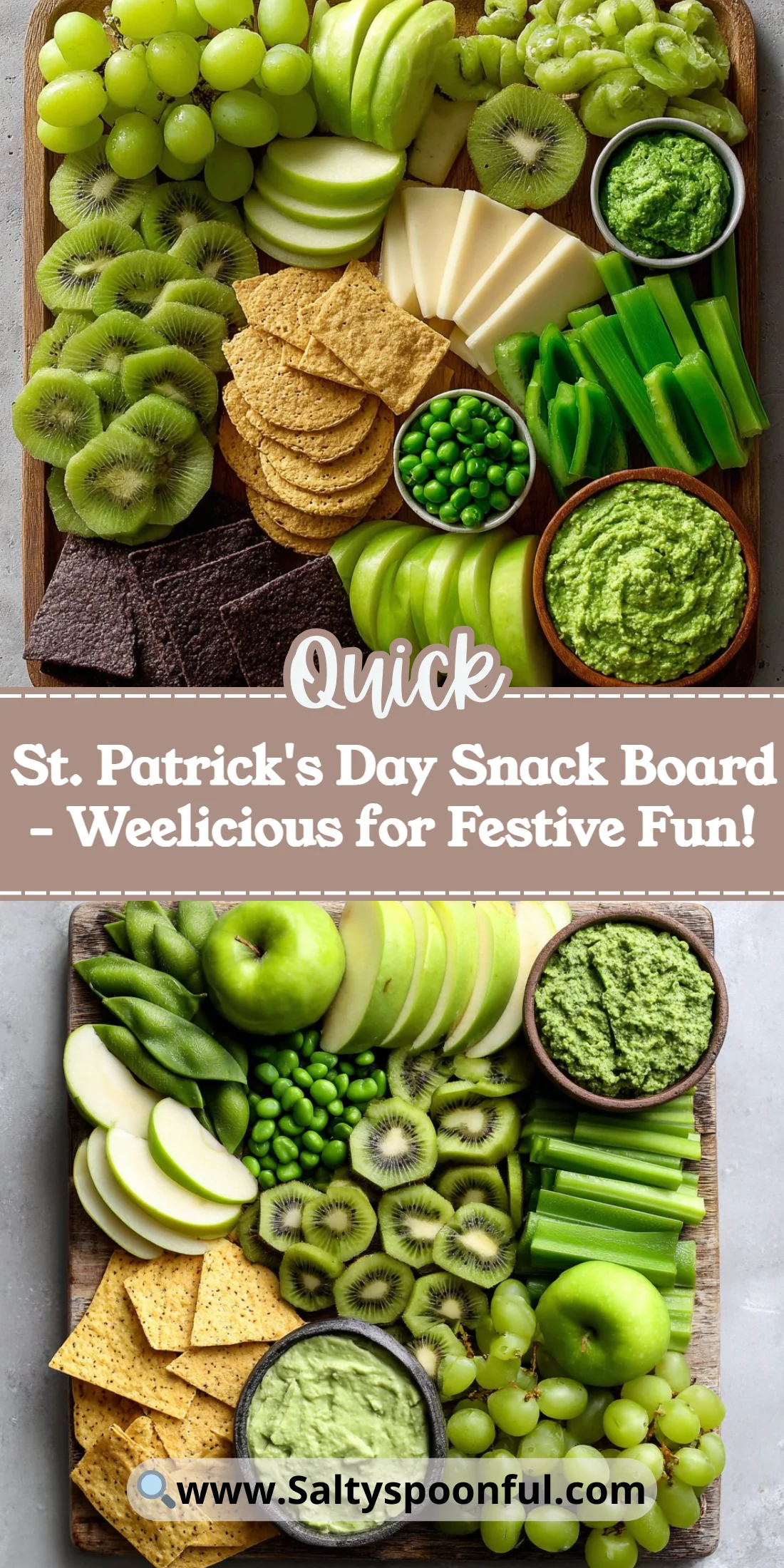 St. Patrick's Day Snack Board - Weelicious for Festive Fun!