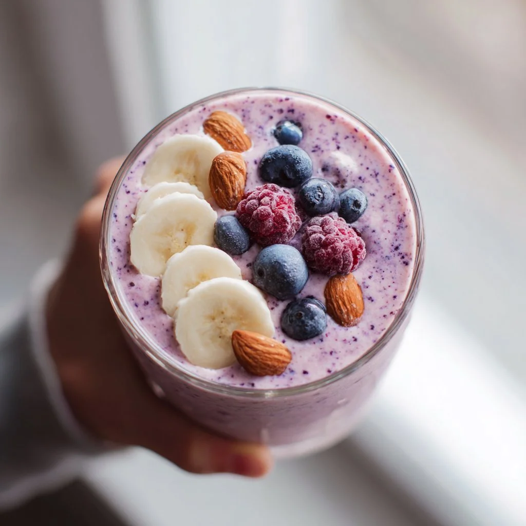 Vanilla Berry High-Protein Smoothie