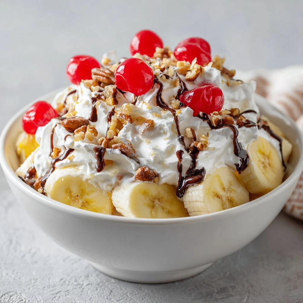 Banana Split Fluff Salad