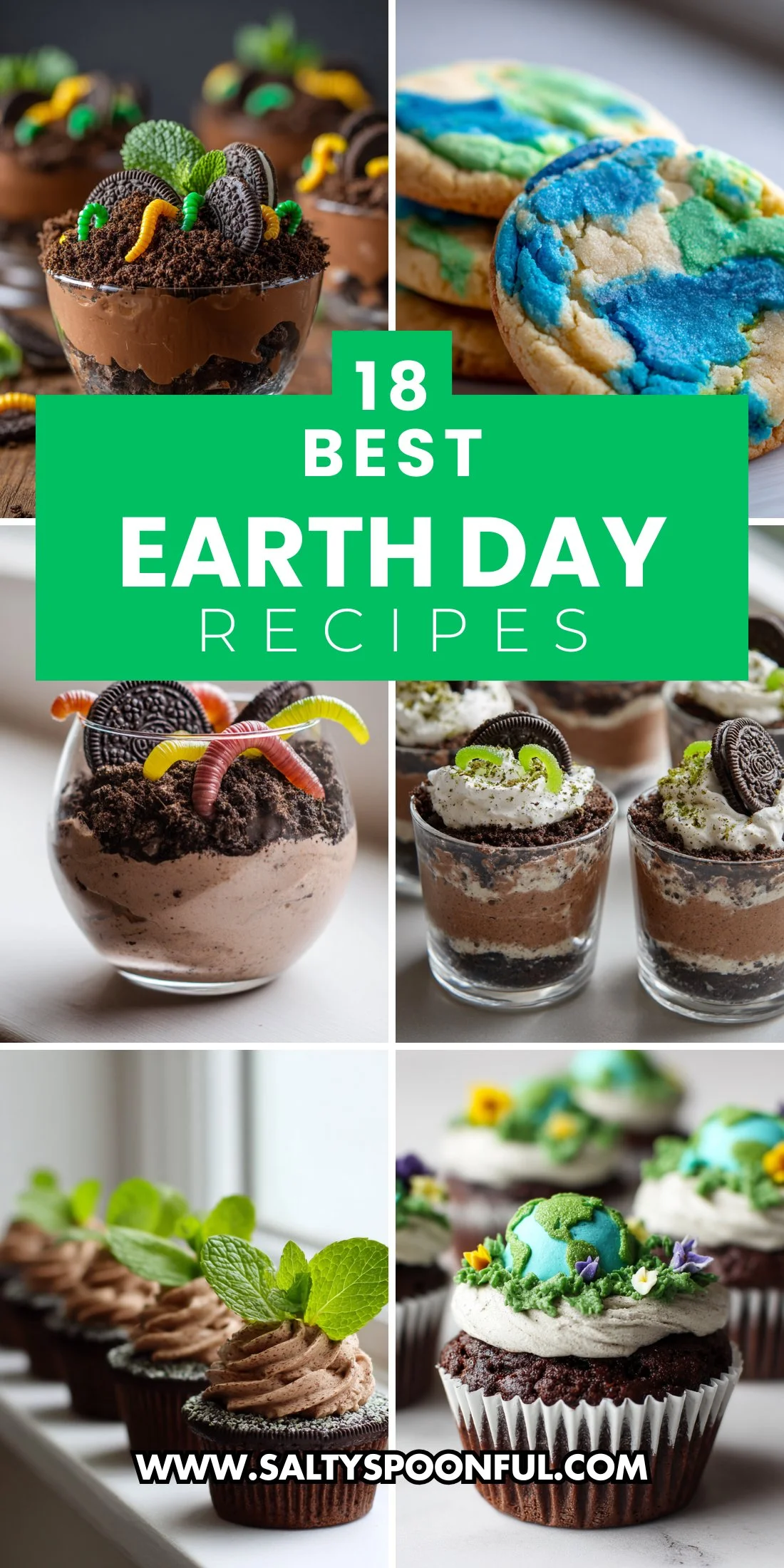 Delicious Earth Day dessert recipes featuring eco-friendly ingredients.