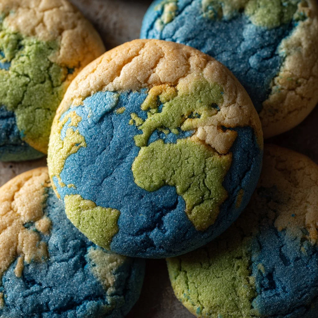 Celebrate Earth Day with these Planet Earth Cookies