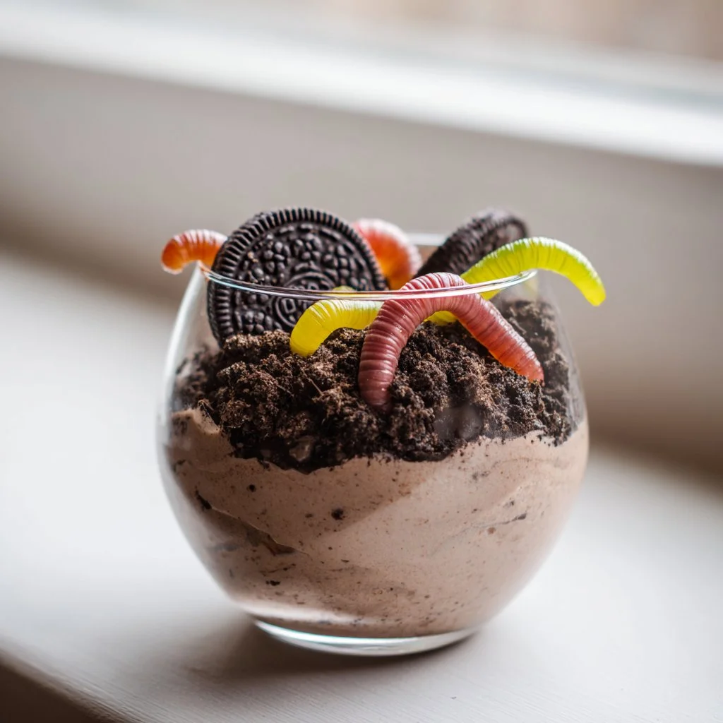 Dirt and Worms Recipe for Earth Day