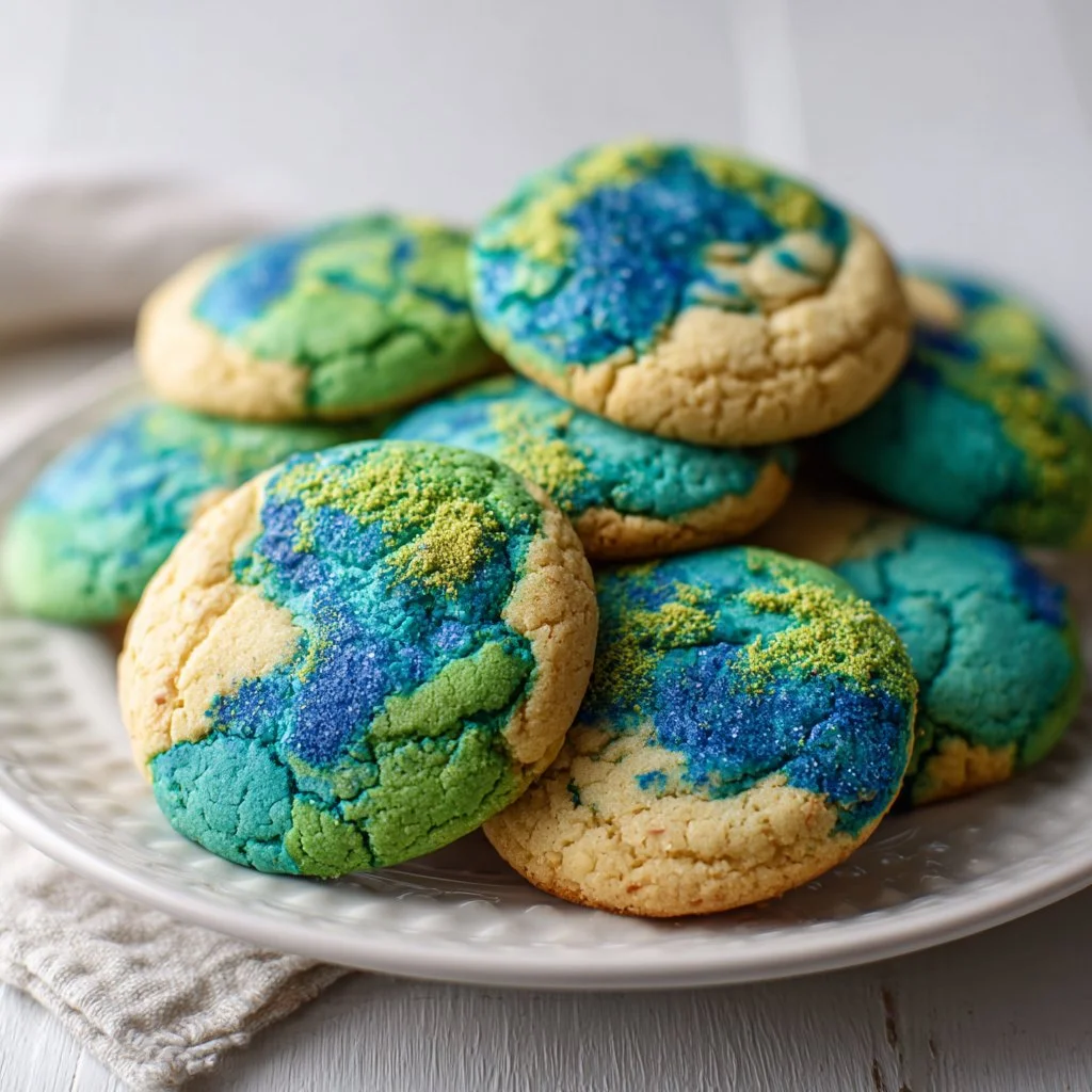 Celebrate Earth Day with these Planet Earth Cookies
