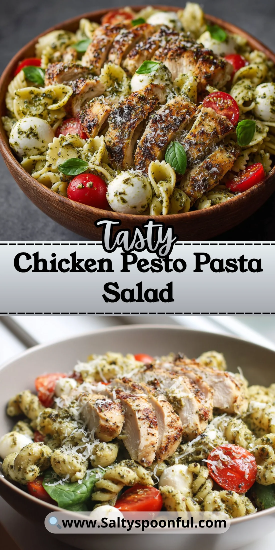Chicken Pesto Pasta Salad