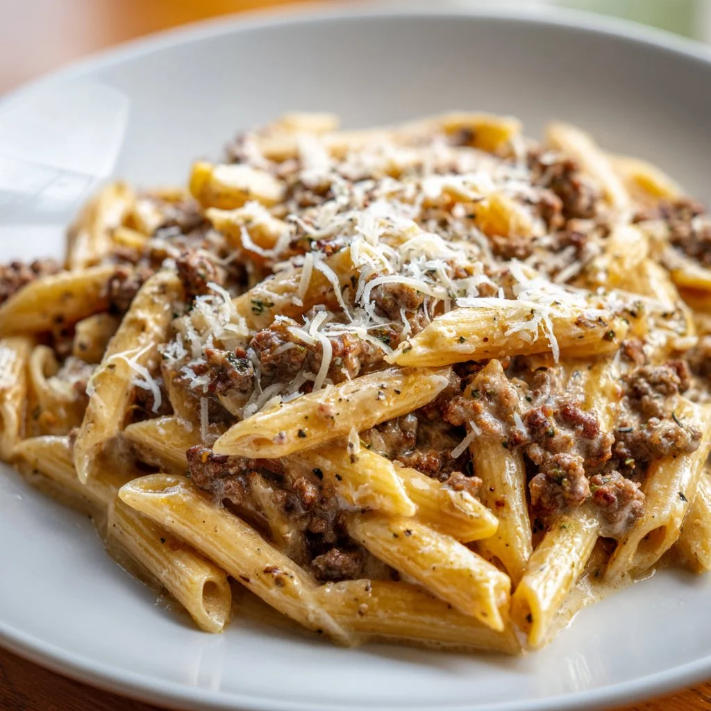 Creamy Beef Pasta