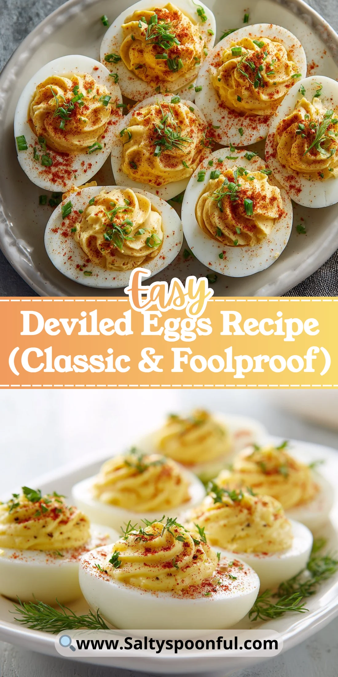Deviled Eggs Recipe (Classic & Foolproof)