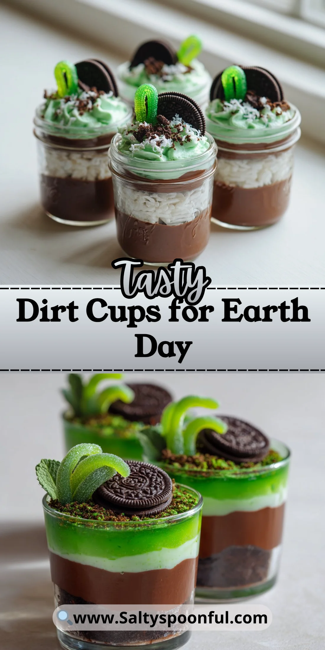 Dirt Cups for Earth Day