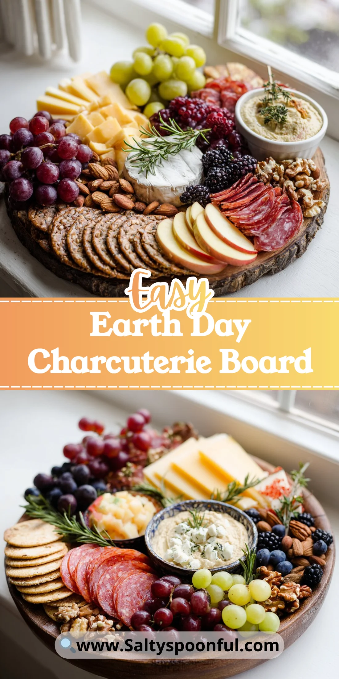 Earth Day Charcuterie Board