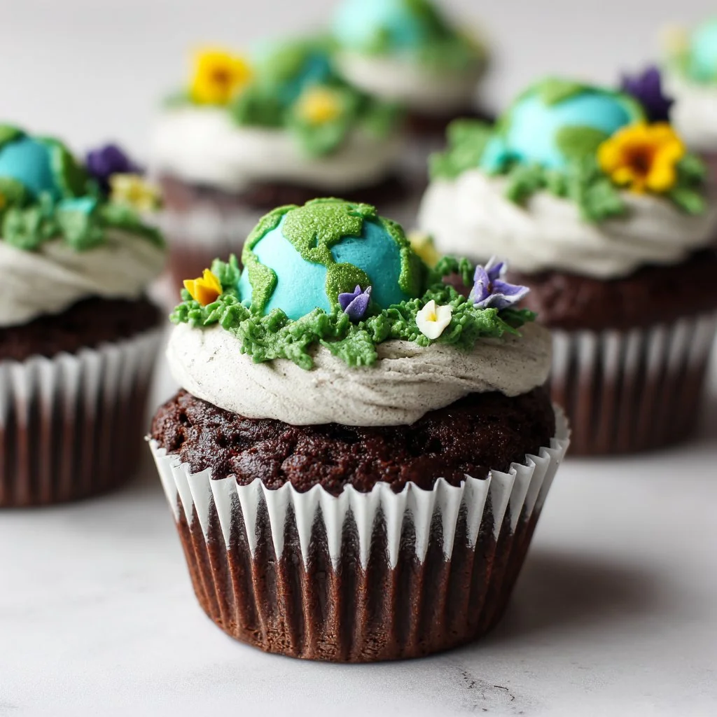 Earth Day Cupcakes