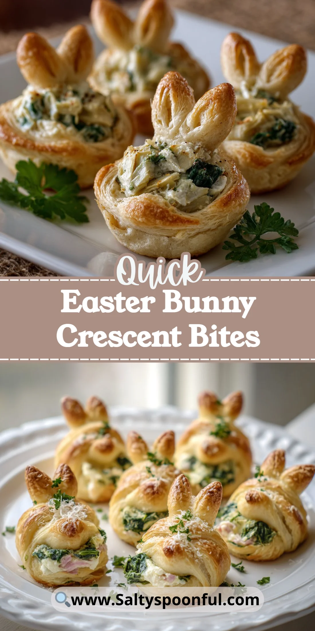 Easter Bunny Crescent Bites