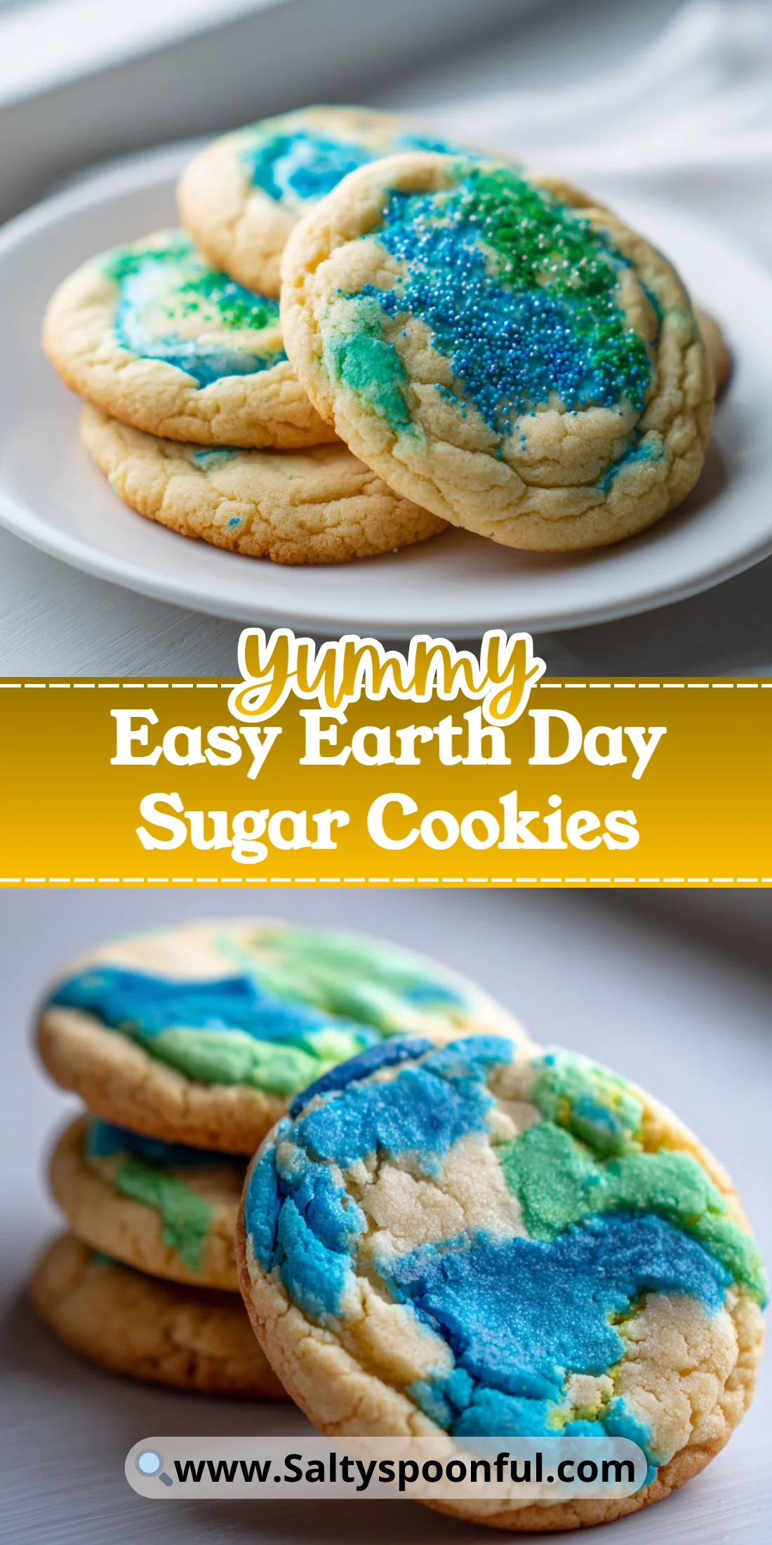 Easy Earth Day Sugar Cookies